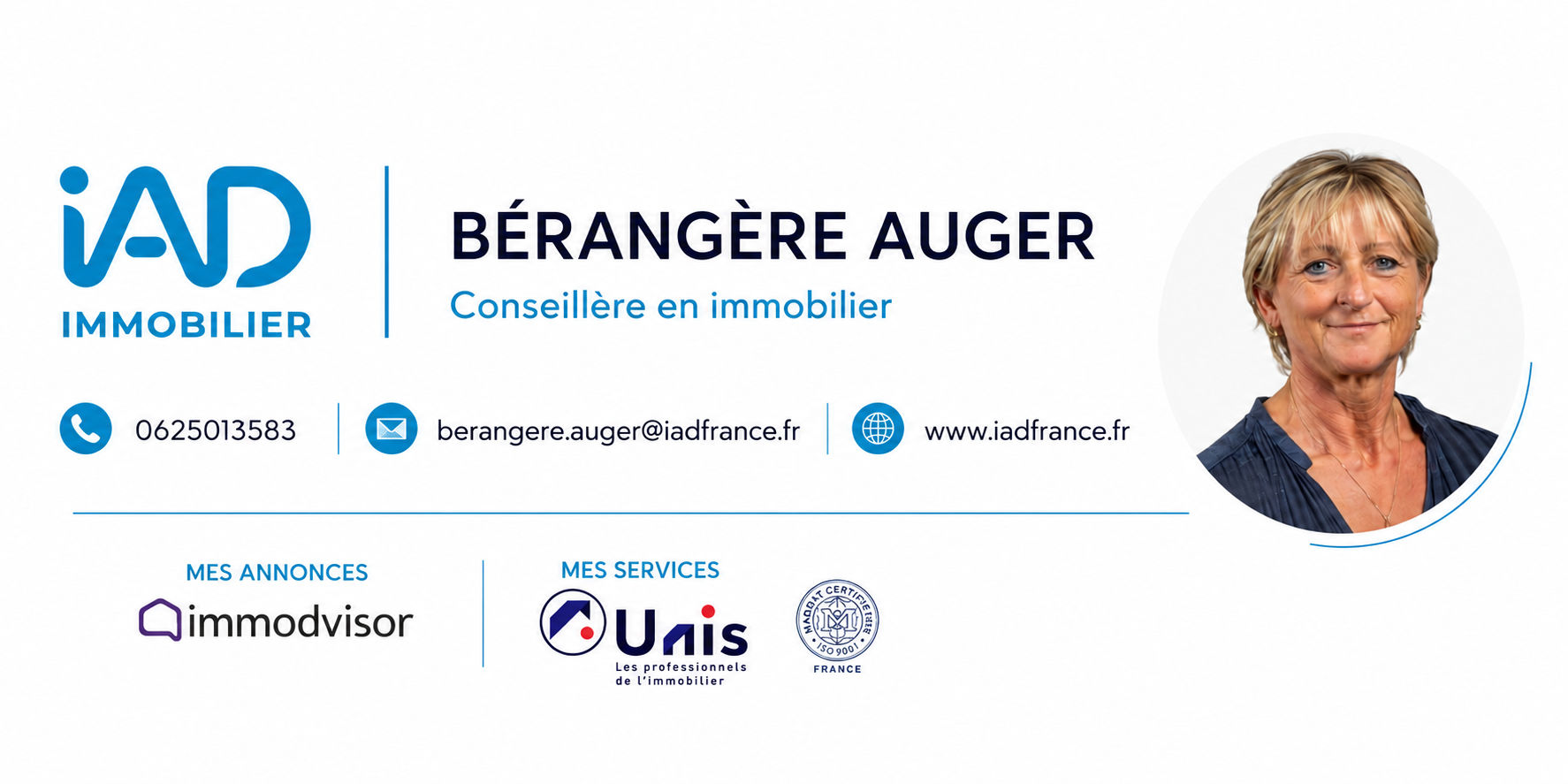 IAD Immobilier - Bérangère Auger